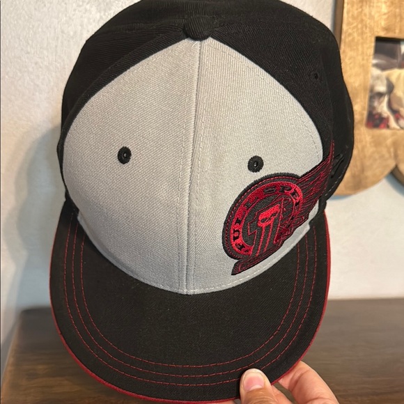 Harley Davidson Black, Red, and Gray Cap- Full Speed Number 1 Embroidery - Picture 2 of 11